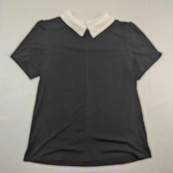 House of Harlow Wednesday Addams Collared blouse NWOT - Picture 8 of 8